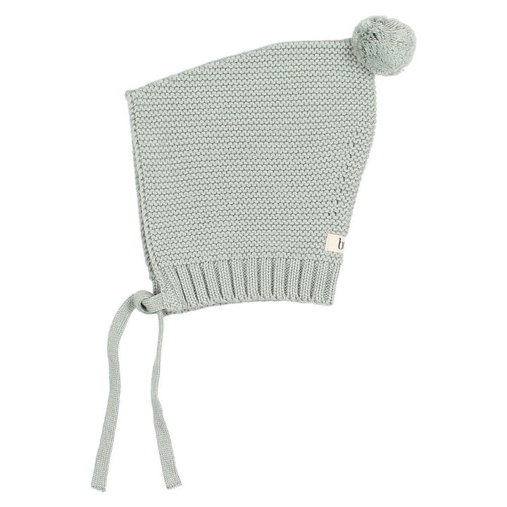 Newborn Sweater Knit Pom Pom Hat - Cactus