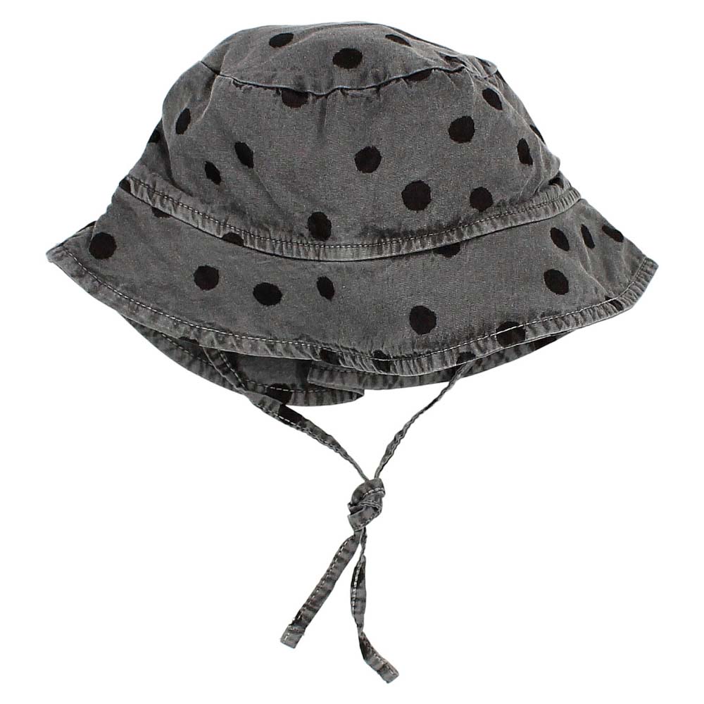 Baby Dots Bob Hat - Graphite