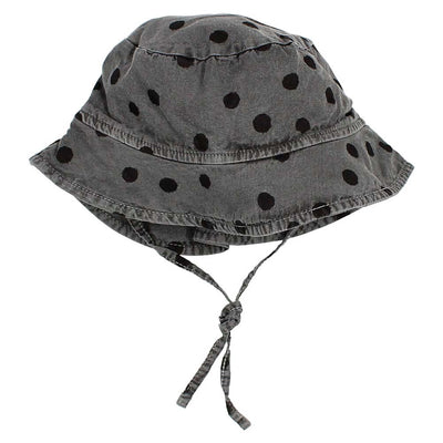Baby Dots Bob Hat - Graphite