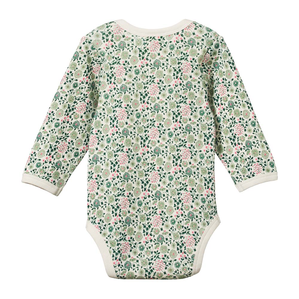 Long Sleeve Bodysuit - Willow Print