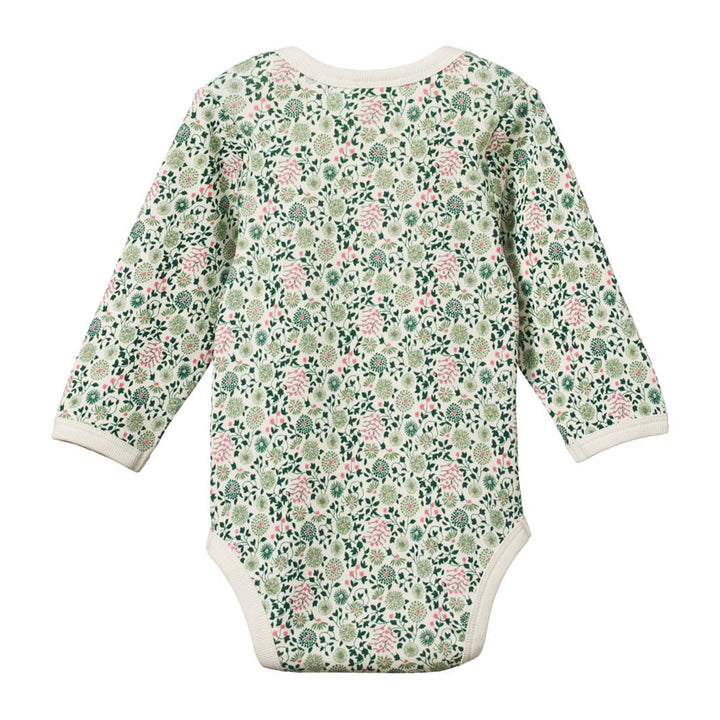 Long Sleeve Bodysuit - Willow Print