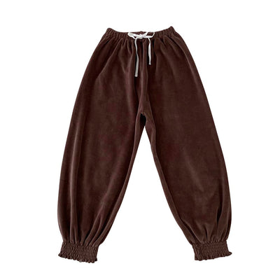 Smocked Pants - Brownie