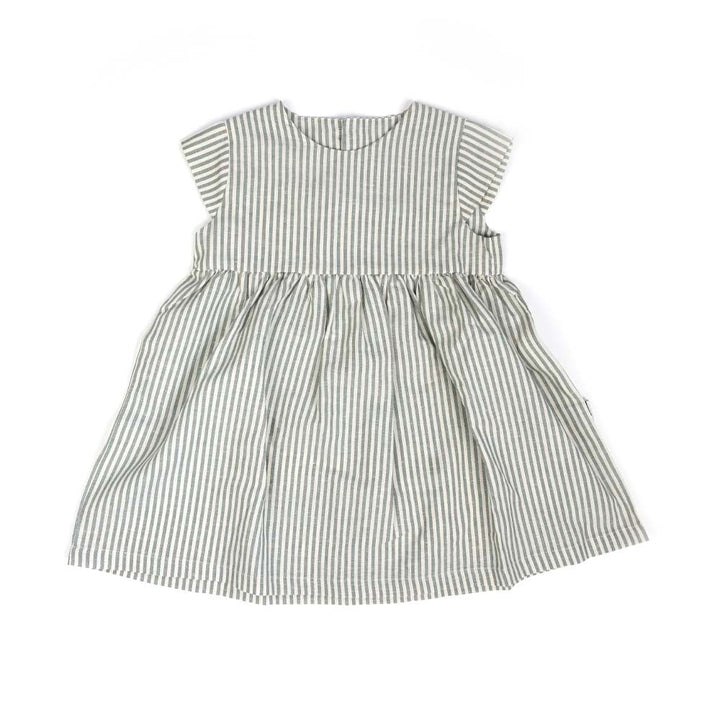 Lagoon Dress - White/Grey