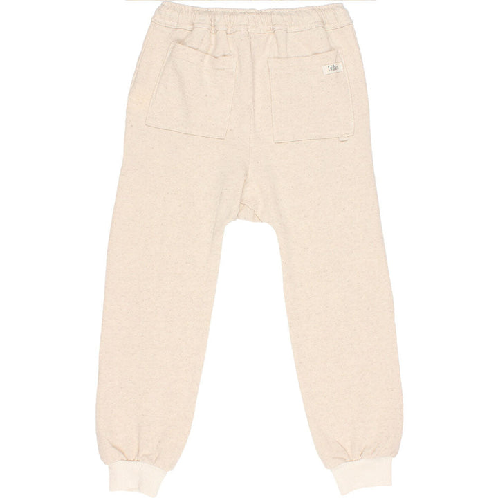 Fleece Jogging Pants with Pockets - Talc
