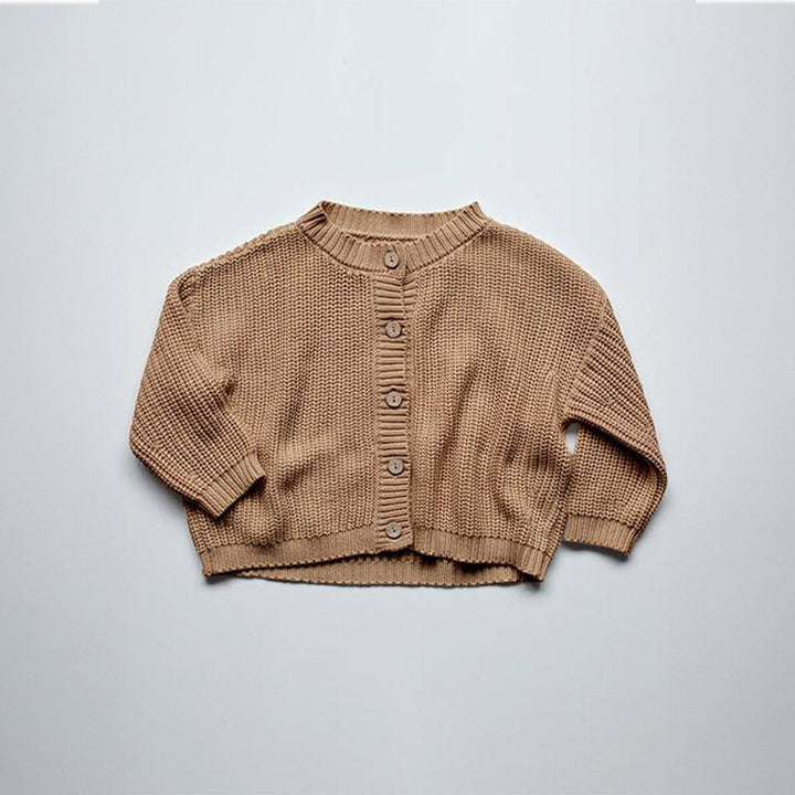 The Chunky Cardigan - Caramel