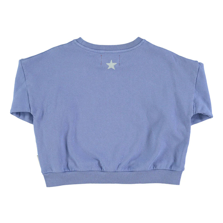 Baby Unisex Sweatshirt - Blue "Vida Bonita" Print