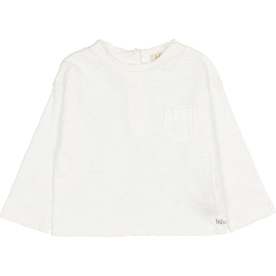 Baby Pocket T-Shirt - Ecru