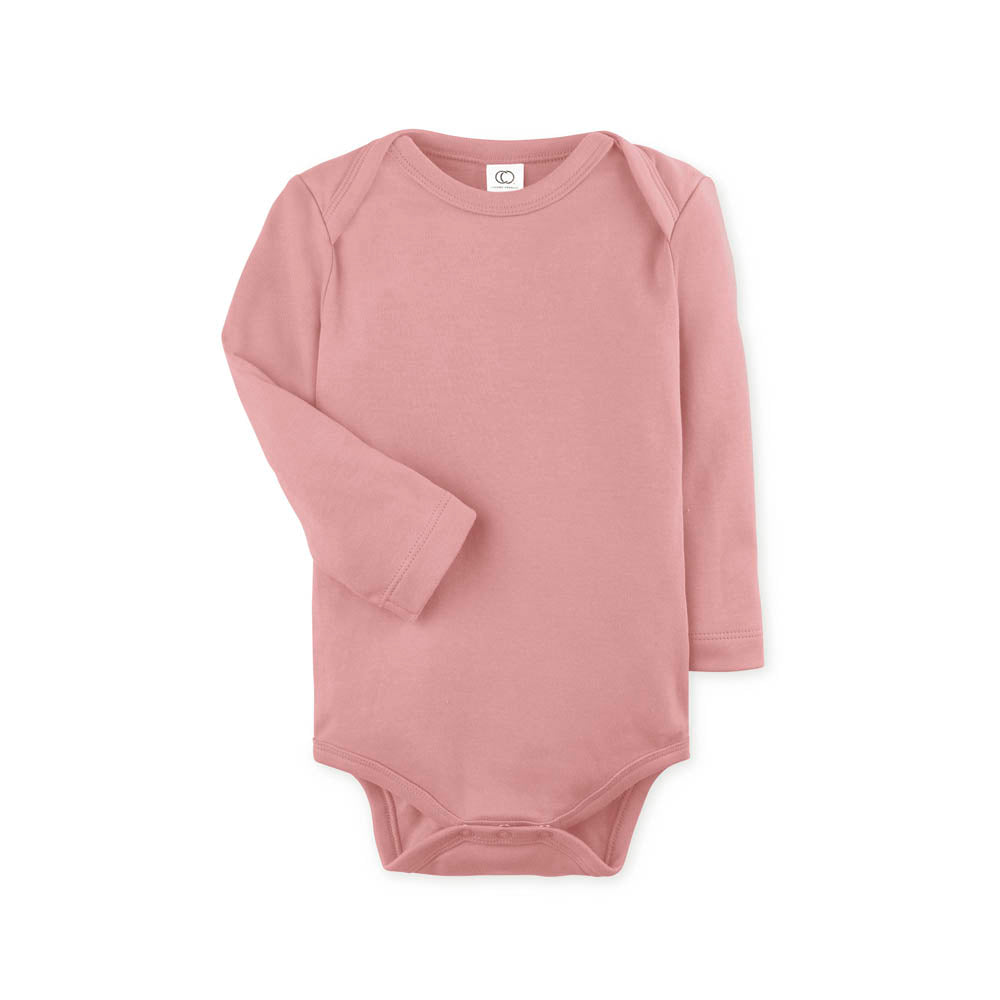 Classic Long Sleeve Bodysuit - Rose