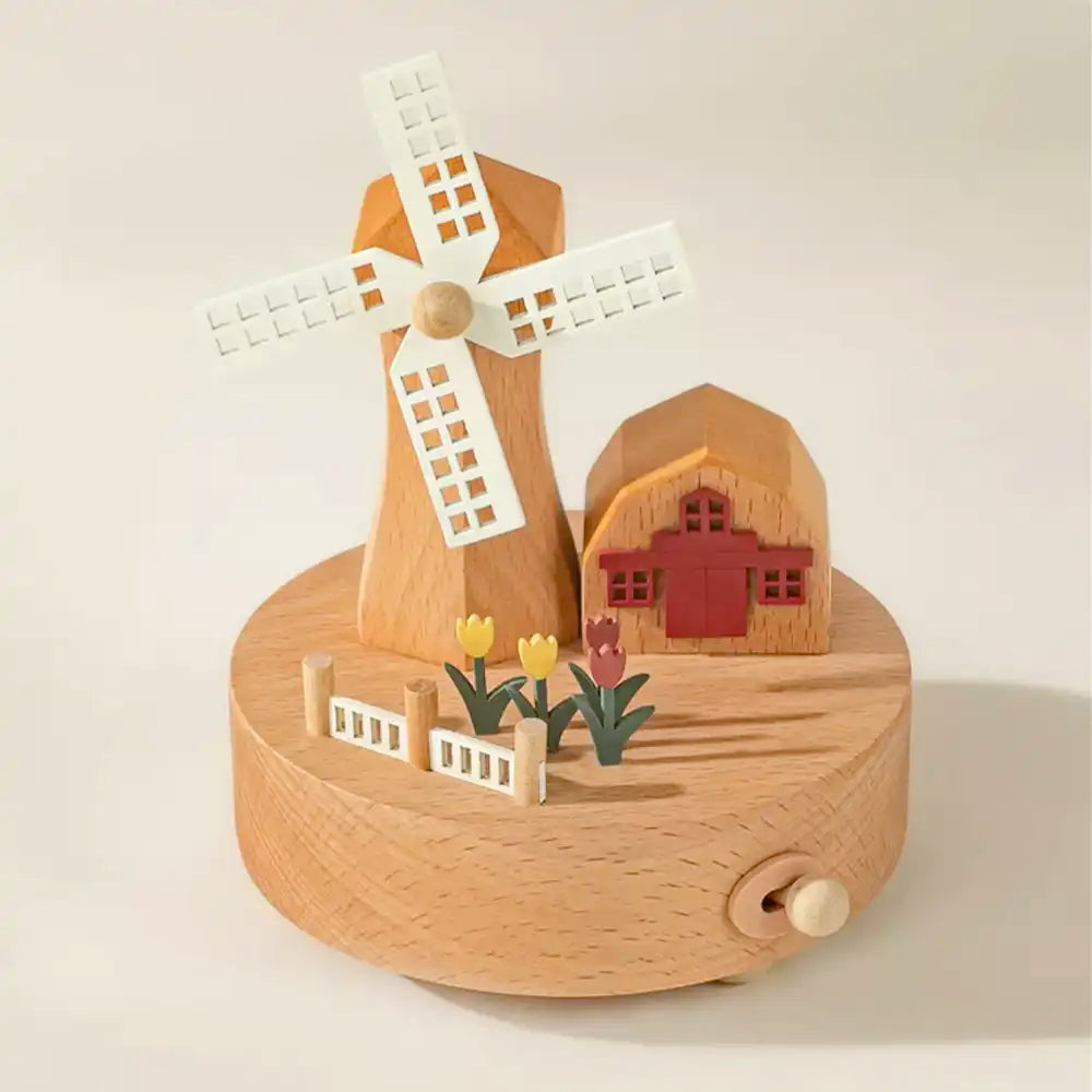 Wooden Music Box - The Millhouse