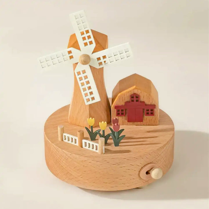 Wooden Music Box - The Millhouse