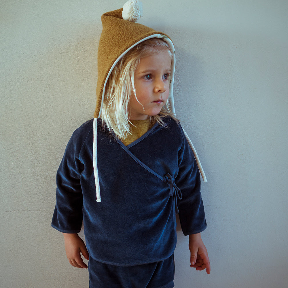 Mint Wool Bonnet