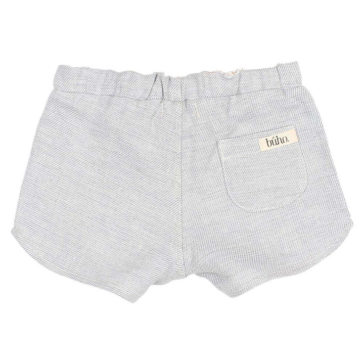 Twill Linen Short - Jeans