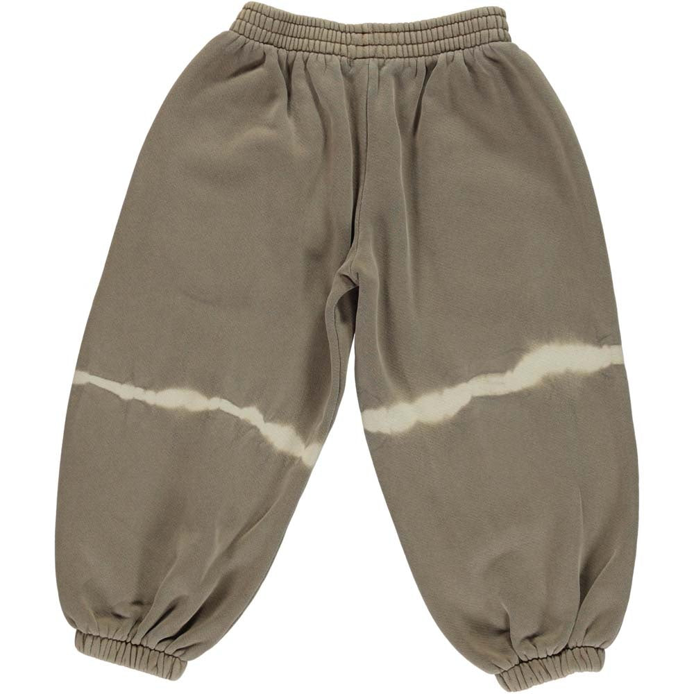 Tie Dye Track Pants - Coffee
