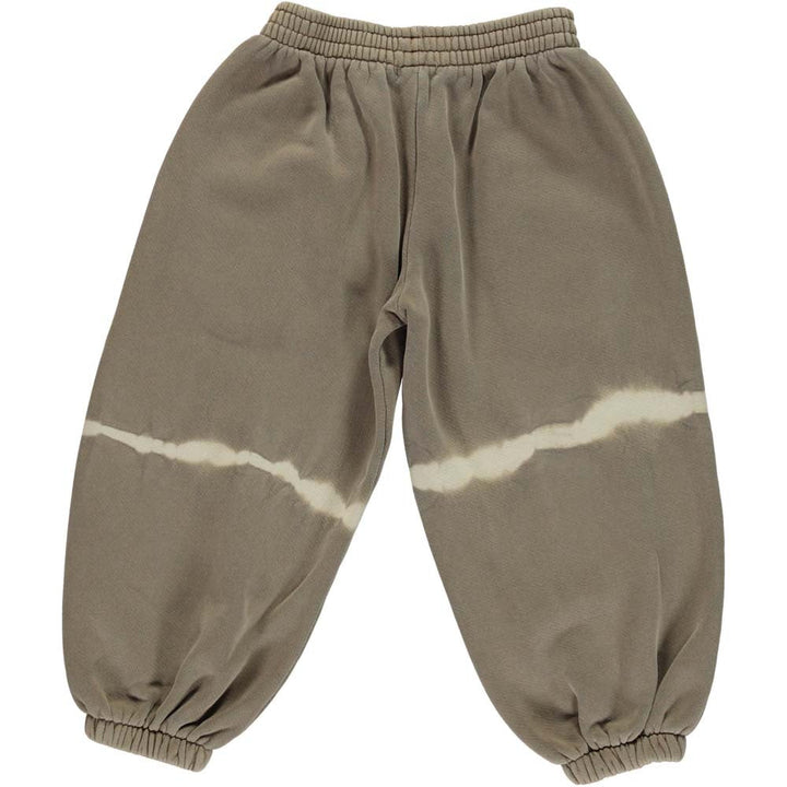 Tie Dye Track Pants - Coffee