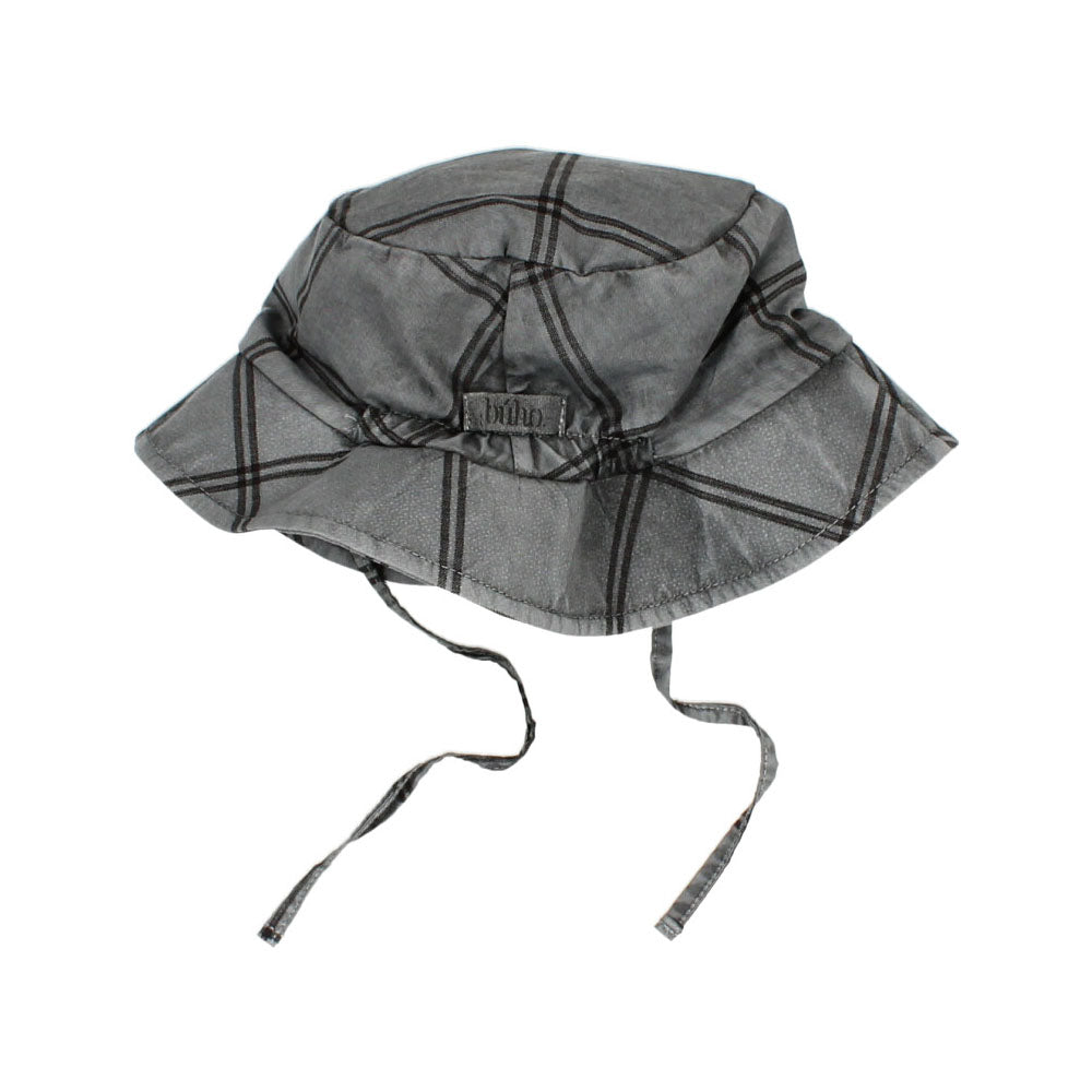 Baby Check Bob Hat - Graphite