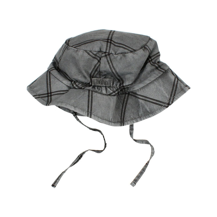 Baby Check Bob Hat - Graphite